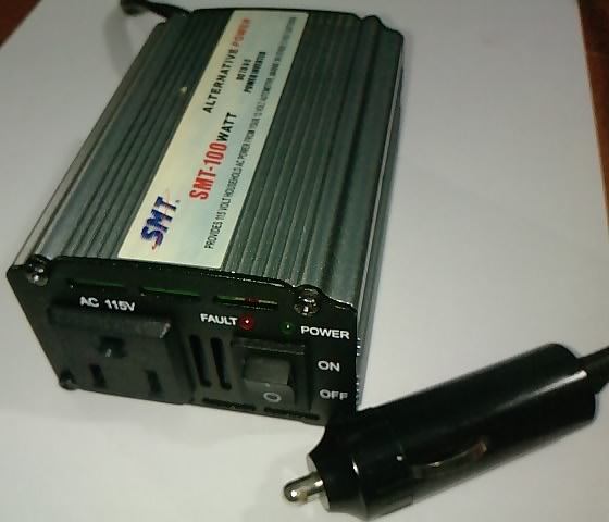 Adaptador de 12V para conexion de automovil floculador
